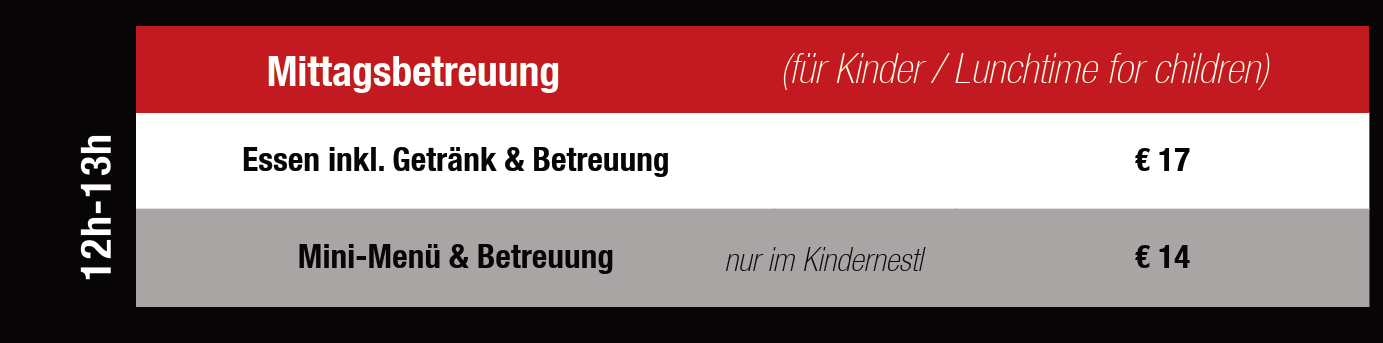 Preisliste Skischule Stubai Kinder